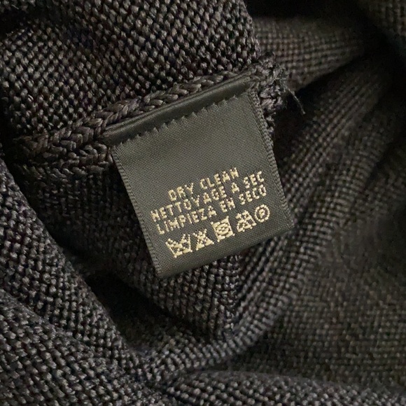 {RL} Ralph Lauren | Black Label One Shoulder Silk Blend Dress Black (2 ?) - Picture 14 of 16